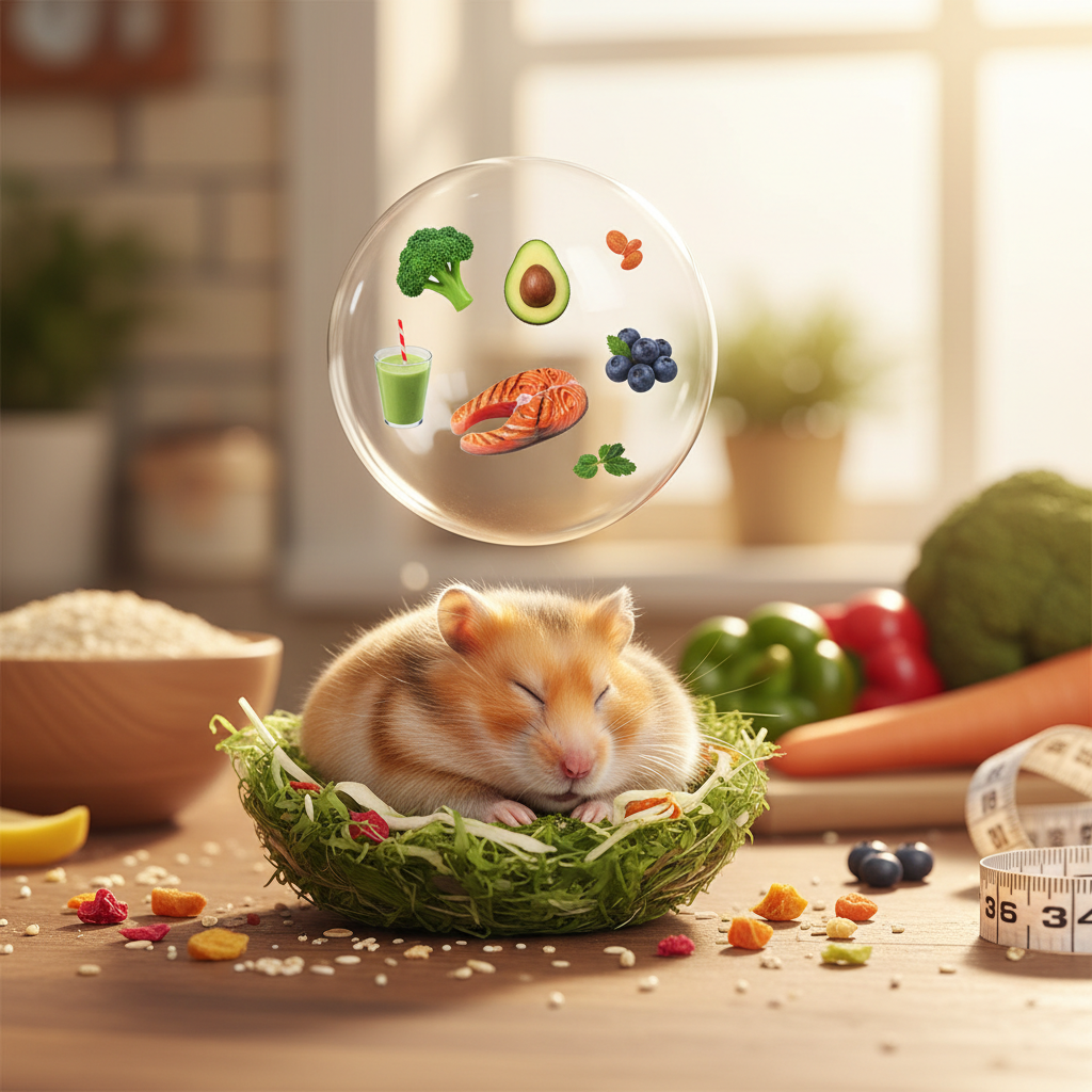 Chomik we śnie a twoja dieta: zaskakujące połączenie