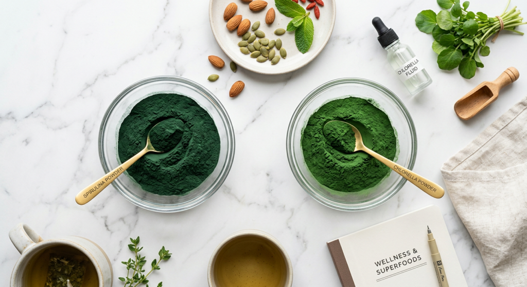 Spirulina czy chlorella który algowy suplement wybrać dzisiaj